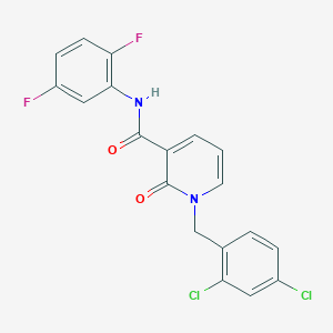 B3015944 1-(2,4-dichlorobenzyl)-N-(2,5-difluorophenyl)-2-oxo-1,2-dihydropyridine-3-carboxamide CAS No. 941910-71-0