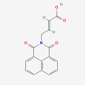 (E)-4-(1,3-dioxobenzo[de]isoquinolin-2-yl)but-2-enoic acid