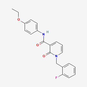 N-(4-ethoxyphenyl)-1-(2-fluorobenzyl)-2-oxo-1,2-dihydropyridine-3-carboxamide