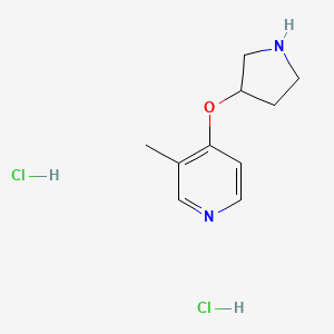 3-Methyl-4-(pyrrolidin-3-yloxy)pyridine dihydrochloride