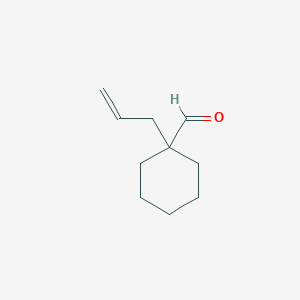 molecular formula C10H16O B3016675 1-Allylcyclohexanecarbaldehyde CAS No. 29517-58-6