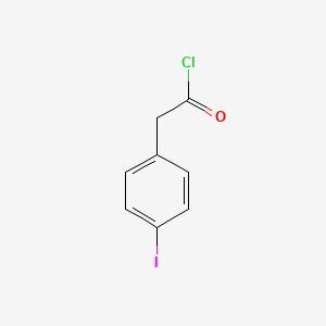 molecular formula C8H6ClIO B3016711 (4-Iodophenyl)acetyl choride CAS No. 37051-38-0