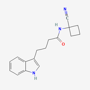 N-(1-cyanocyclobutyl)-4-(1H-indol-3-yl)butanamide
