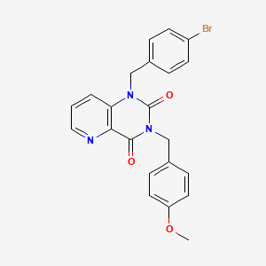 1-(4-bromobenzyl)-3-(4-methoxybenzyl)pyrido[3,2-d]pyrimidine-2,4(1H,3H)-dione