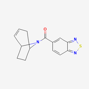 benzo[c][1,2,5]thiadiazol-5-yl((1R,5S)-8-azabicyclo[3.2.1]oct-2-en-8-yl)methanone