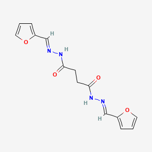 N'1,N'4-bis(2-furylmethylene)succinohydrazide