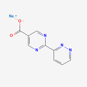 Sodium 2-(pyridazin-3-yl)pyrimidine-5-carboxylate
