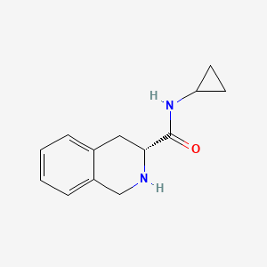 (3R)-N-cyclopropyl-1,2,3,4-tetrahydroisoquinoline-3-carboxamide