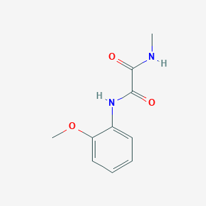 B3017306 N'-(2-methoxyphenyl)-N-methyloxamide CAS No. 21775-16-6