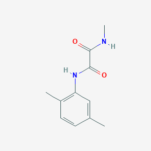 molecular formula C11H14N2O2 B3017431 N1-(2,5-dimethylphenyl)-N2-methyloxalamide CAS No. 869943-58-8