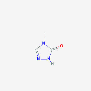 molecular formula C3H5N3O B3017433 4-methyl-4,5-dihydro-1H-1,2,4-triazol-5-one CAS No. 4114-43-6