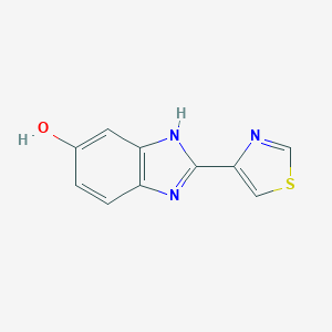 molecular formula C10H7N3OS B030175 5-羟基噻苯达唑 CAS No. 948-71-0