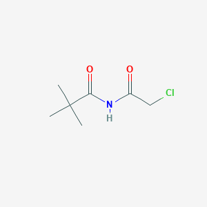 N-(2-chloroacetyl)-2,2-dimethylpropanamide