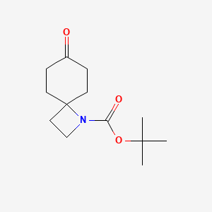molecular formula C13H21NO3 B3017581 Tert-butyl 7-oxo-1-azaspiro[3.5]nonane-1-carboxylate CAS No. 2306264-15-1