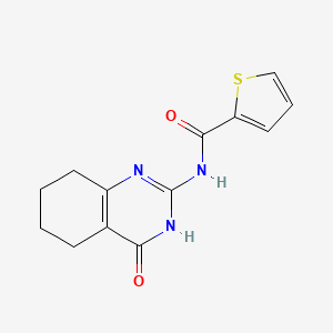 N-(4-oxo-3,4,5,6,7,8-hexahydro-2-quinazolinyl)-2-thiophenecarboxamide