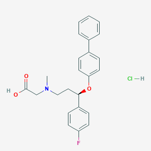 molecular formula C24H25ClFNO3 B030177 ALX-5407 hydrochloride CAS No. 200006-08-2
