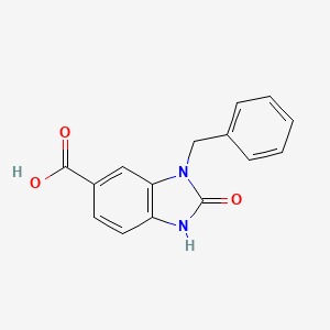 3-benzyl-2-oxo-2,3-dihydro-1H-benzo[d]imidazole-5-carboxylic acid