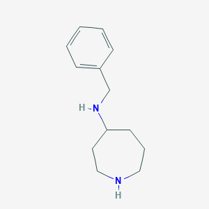 molecular formula C13H20N2 B3017781 N-benzylazepan-4-amine CAS No. 1565450-95-4
