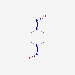 molecular formula C4H8N4O2 B030178 N,N'-Dinitrosopiperazine CAS No. 140-79-4