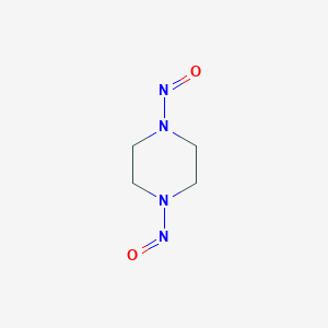 molecular formula C4H8N4O2 B030178 1,4-Dinitrosopiperazine CAS No. 140-79-4