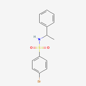 4-bromo-N-(1-phenylethyl)benzenesulfonamide