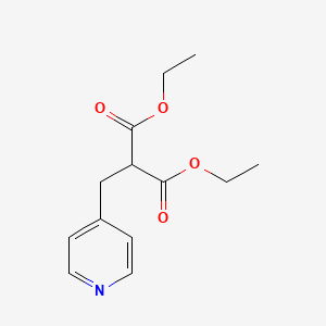 molecular formula C13H17NO4 B3018056 Diethyl 2-(pyridin-4-ylmethyl)malonate CAS No. 101829-74-7