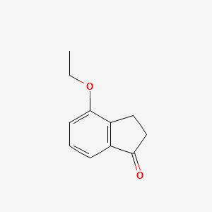 molecular formula C11H12O2 B3018275 4-Ethoxy-2,3-dihydro-1H-inden-1-one CAS No. 1260017-55-7