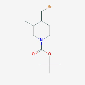 Tert-butyl 4-(bromomethyl)-3-methylpiperidine-1-carboxylate