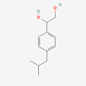 B3018469 1-[4-(2-Methylpropyl)phenyl]ethane-1,2-diol CAS No. 1263162-32-8