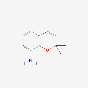 molecular formula C11H13NO B3018491 2,2-dimethyl-2H-chromen-8-amine CAS No. 203195-00-0
