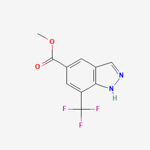 Methyl 7-(trifluoromethyl)-1H-indazole-5-carboxylate