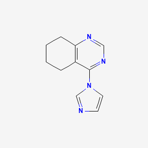 4-Imidazol-1-yl-5,6,7,8-tetrahydroquinazoline