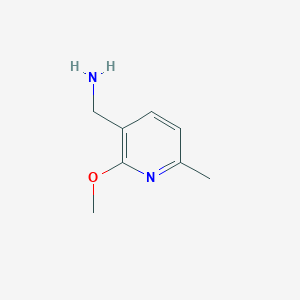 (2-Methoxy-6-methylpyridin-3-yl)methanamine