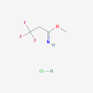 Methyl 3,3,3-trifluoropropanimidate hydrochloride
