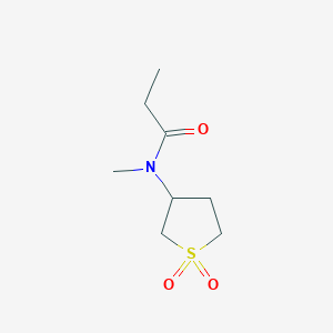 N-(1,1-dioxidotetrahydrothiophen-3-yl)-N-methylpropionamide