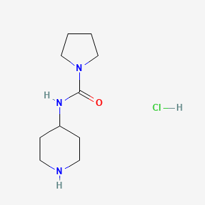 N-(Piperidin-4-yl)pyrrolidine-1-carboxamide hydrochloride