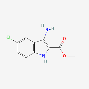methyl 3-amino-5-chloro-1H-indole-2-carboxylate