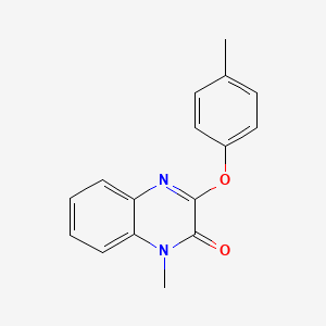 1-methyl-3-(4-methylphenoxy)-2(1H)-quinoxalinone