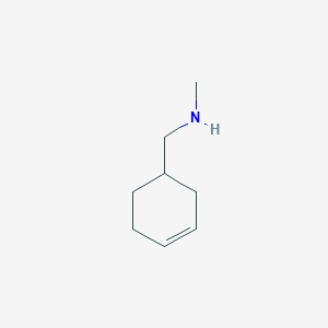 molecular formula C8H15N B3019092 (Cyclohex-3-en-1-ylmethyl)(methyl)amine CAS No. 15908-04-0