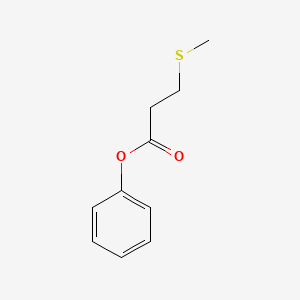 molecular formula C10H12O2S B3019096 Phenyl 3-methylsulfanylpropanoate CAS No. 54732-84-2