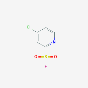 molecular formula C5H3ClFNO2S B3019500 4-Chloropyridine-2-sulfonyl fluoride CAS No. 2229326-51-4
