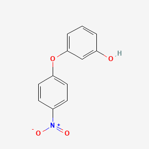 molecular formula C12H9NO4 B3019501 3-(4-Nitrophenoxy)phenol CAS No. 22483-31-4