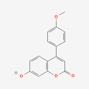 7-Hydroxy-4-(4-methoxyphenyl)chromen-2-one