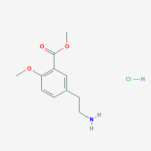 Methyl 5-(2-aminoethyl)-2-methoxybenzoate hydrochloride