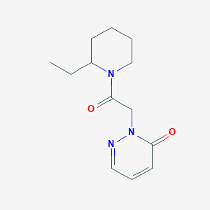 2-(2-(2-ethylpiperidin-1-yl)-2-oxoethyl)pyridazin-3(2H)-one