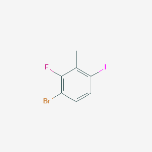 1-Bromo-2-fluoro-4-iodo-3-methylbenzene