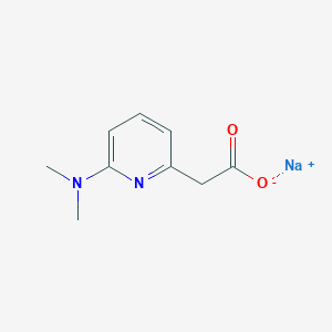 Sodium 2-[6-(dimethylamino)pyridin-2-yl]acetate