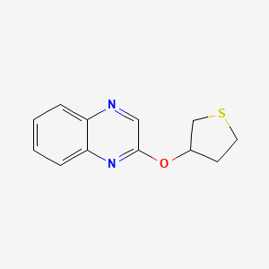 2-(Thiolan-3-yloxy)quinoxaline