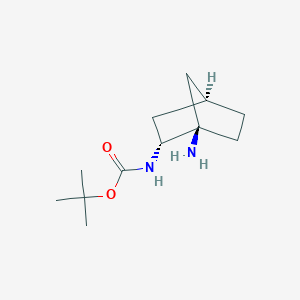 Tert-butyl N-[(1R,2R,4S)-1-amino-2-bicyclo[2.2.1]heptanyl]carbamate
