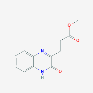 Methyl 3-(3-oxo-3,4-dihydroquinoxalin-2-yl)propanoate